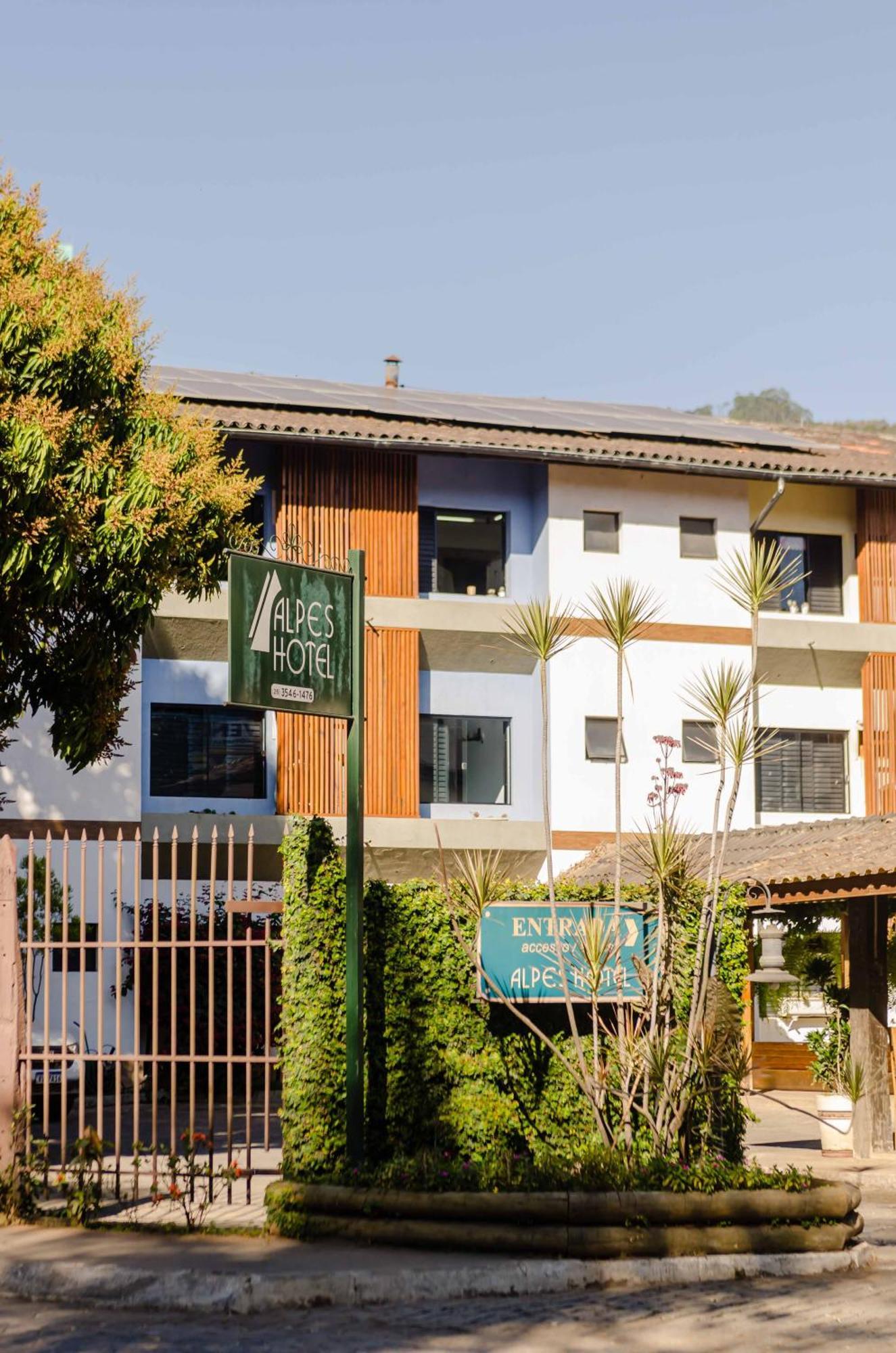 Alpes Hotel Venda Nova do Imigrante Bagian luar foto